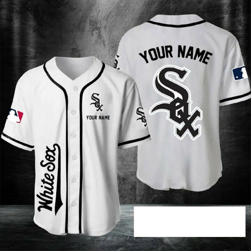 [Custom name] Chicago White Sox All Over Print Baseball Jersey for Fans