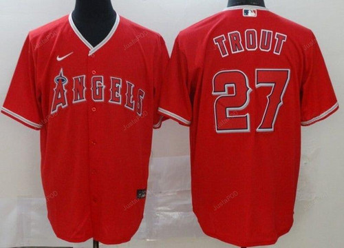 Los Angeles Angels Of Anaheim #27 Mike Baseball Tee Jersey Shirt