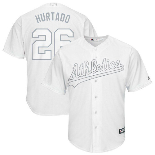Matt Chapman Hurtado Oakland Athletics Majestic 2019 Players Weekend Player Jersey White 2019