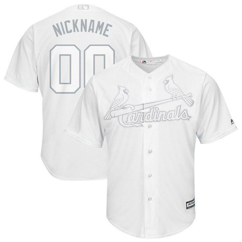 St. Louis Cardinals Majestic 2019 Players Weekend Pick-A-Player Roster Jersey White 2019