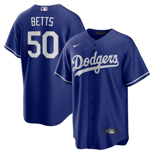Mookie Betts Los Angeles Dodgers Nike Replica Replica Alternate Replica Player Name Jersey - Royal