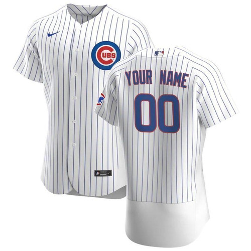 Chicago Cubs MLB 2020 Personalized Custom White Custom Jersey