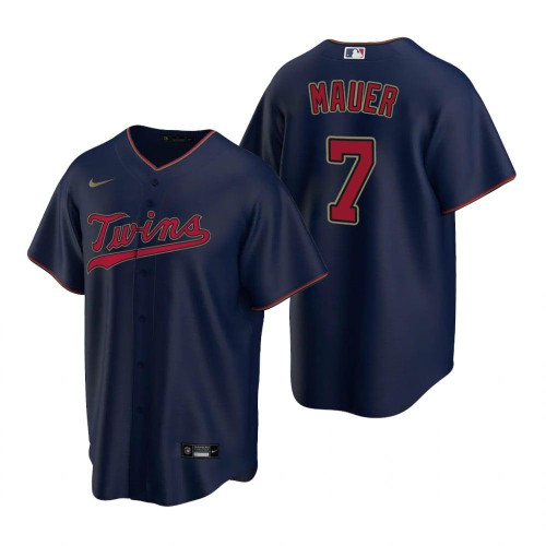 Mens Minnesota Twins #3 Harmon Killebrew Alternate Navy Jersey Gift For Twins Fans