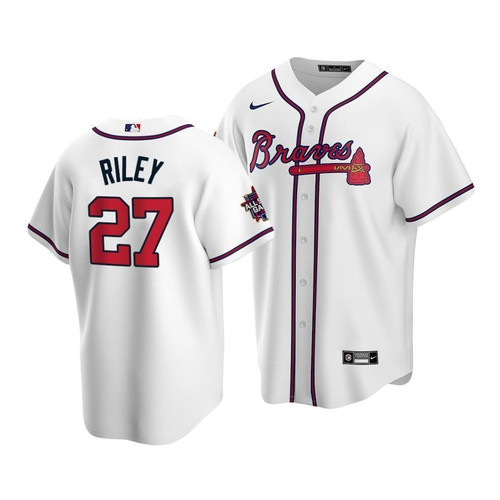 Atlanta Braves Austin Riley #27 2021 Mlb All-Star Game Patch Jersey White