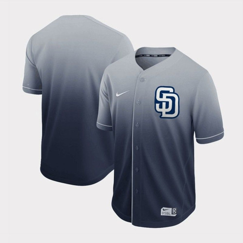 San Diego Padres Grey Mlb Drift Edition Personalized Jersey