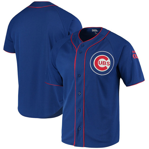 Men'S Chicago Cubs Stitches Royal Team Color Full-Button Baseball Jersey Mlb Baseball Jersey1264