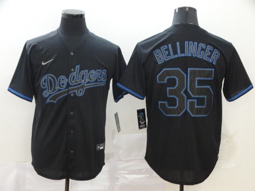 Los Angeles Dodgers Cody Bellinger #35 2020 Mlb Black Jersey