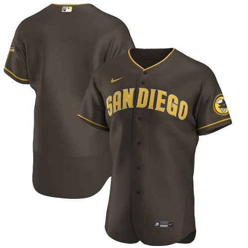 San Diego Padres Mlb 2020 Brown Jersey