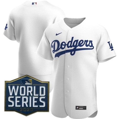 Los Angeles Dodgers 2020 Mlb Personalized Custom White Custom Jersey
