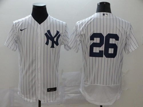 New York Yankees Dj Lemahieu #26 2020 Mlb White Jersey