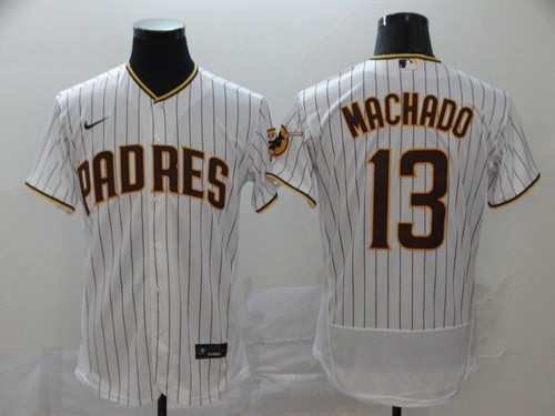 San Diego Padres Manny Machado #13 2020 Mlb White Jersey