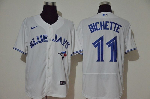 Bo Bichette #11 Toronto Blue Jays 2020 Mlb White Jersey