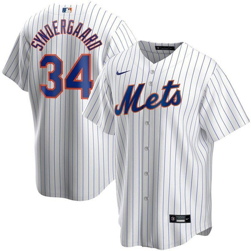 New York Mets Noah Syndergaard #34 2020 MLB White Jersey