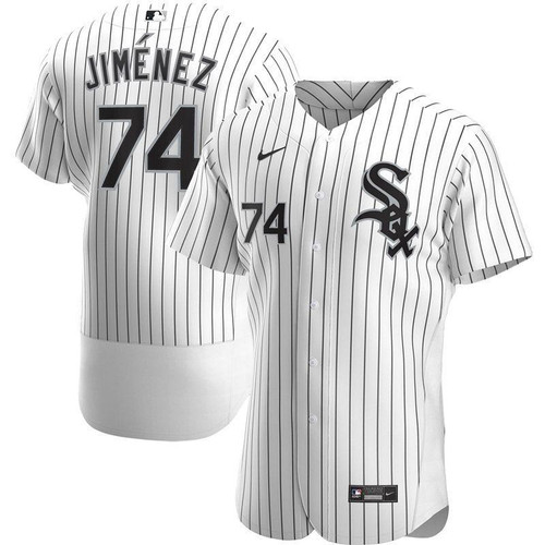 Chicago White Sox Eloy Jimï¿½nez #74 2020 MLB White Jersey