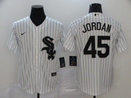 Chicago White Sox Michael Jordan #45 2020 MLB White Jersey