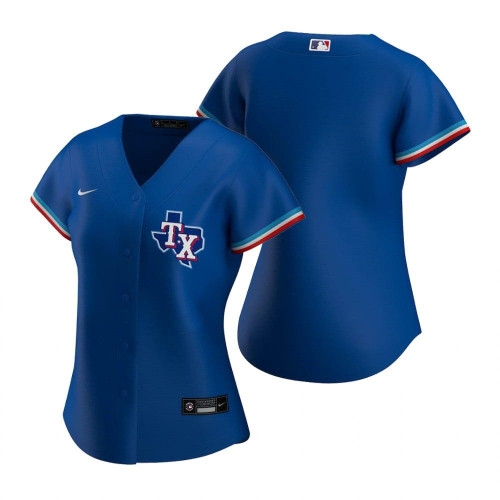 Womens Texas Rangers 2020 Blue Jersey Gift For Rangers And Baseball Fans