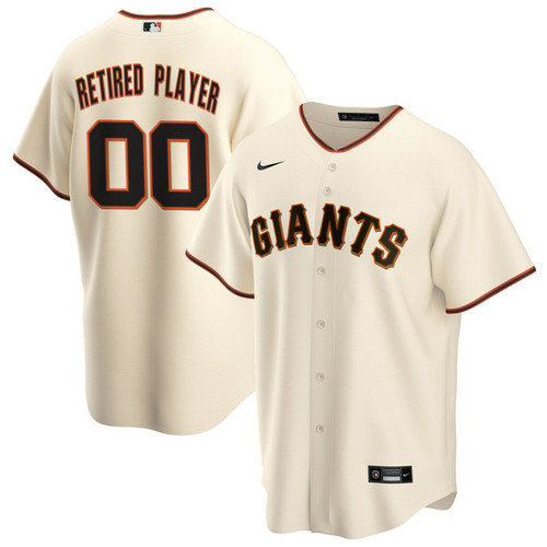 Men'S San Francisco Giants Cream Home Pick-A-Player Retired Roster Baseball Jersey Mlb Baseball Jersey844