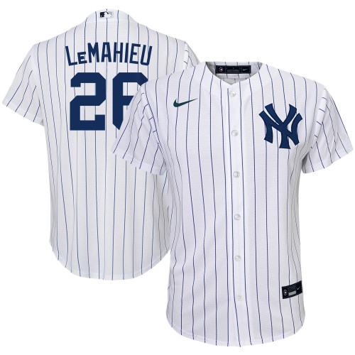 DJ LeMahieu New York Yankees Nike Replica Replica  Home Replica Player Jersey - White