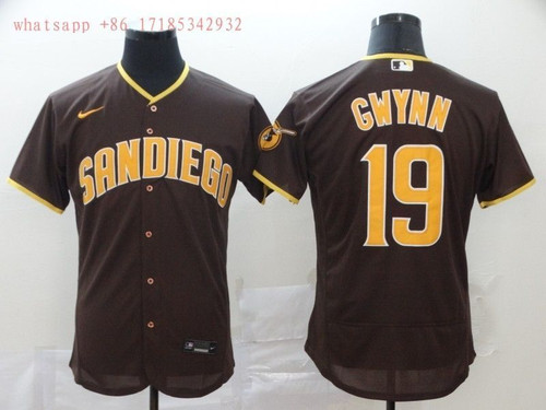 San Diego Padres Tony Gwynn #19 2020 Mlb Black Jersey