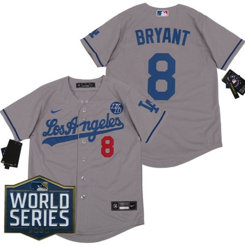 Los Angeles Dodgers Kris Bryant #8 2020 Mlb Orchid Jersey