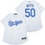 Los Angeles Dodgers Mookie Betts #50 2020 Mlb White Jersey