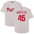 Zack Wheeler Philadelphia Phillies Fanatics  Autographed White Nike Replica Replica Replica Jersey