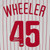 Zack Wheeler Philadelphia Phillies Fanatics  Autographed White Nike Replica Replica Replica Jersey