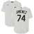 Eloy Jimenez Chicago White Sox Fanatics  Autographed White Pinstripe Nike Replica Replica Replica Jersey