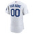 Los Angeles Dodgers Nike Replica Replica Home  Custom Patch Jersey - White