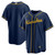 Milwaukee Brewers Nike Replica Replica Alternate Replica Team Jersey - Navy