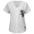 Eloy Jimenez Chicago White Sox Majestic Womens Cool Base Player Jersey Jersey White/Black 2021