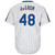 Jacob Degrom New York Mets Majestic Official Cool Base Player Jersey Jersey White 2021