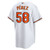 Men's Baltimore Orioles Cionel Pérez Nike White Home  Replica Player Jersey
