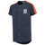 Stitches Navy Detroit Tigers Logo Button-Down Jersey