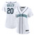 Women's Seattle Mariners Luke Raley Nike White Home Replica Jersey