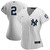 New York Yankees Derek Jeter 2 2021 Mlb White Womens Jersey Jersey