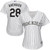 Nolan Arenado Colorado Rockies Majestic Womens Home Cool Base Player Replica Jersey White/Purple 2021