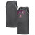 Men's Atlanta Braves Profile Heather Charcoal Big & Tall Arch Over Logo Tank Top