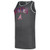 Men's Atlanta Braves Profile Heather Charcoal Big & Tall Arch Over Logo Tank Top