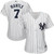 Mickey Mantle New York Yankees Majestic Womens Cool Base Player Jersey Jersey White 2021