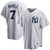 New York Yankees Mickey Mantle 7 2021 Mlb White Jersey Jersey