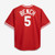 Men's Cincinnati Reds Johnny Bench Mitchell & Ness Red Cooperstown Collection Big & Tall Mesh Batting Practice Jersey