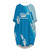 Atlanta Braves Hank Aaron 44 2020 Mlb White And Blue Jersey Inspired Batwing Pocket Dress