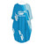 Atlanta Braves Hank Aaron 44 2020 Mlb White And Blue Jersey Inspired Batwing Pocket Dress