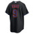 Men's  New York Mets Brandon Nimmo Nike Black Alternate Replica Jersey