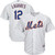 Juan Lagares New York Mets Majestic Official Cool Base Player Jersey White 2019