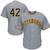 Pittsburgh Pirates Majestic 2019 Jackie Robinson Day Official Cool Base Jersey Gray 2019