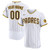 Men's San Diego Padres Nike White Home  Custom Jersey