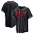 Men's Minnesota Twins  Nike Fashion Replica Black Out Jersey