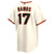 Men's San Francisco Giants Heliot Ramos Nike Cream Home Replica Jersey